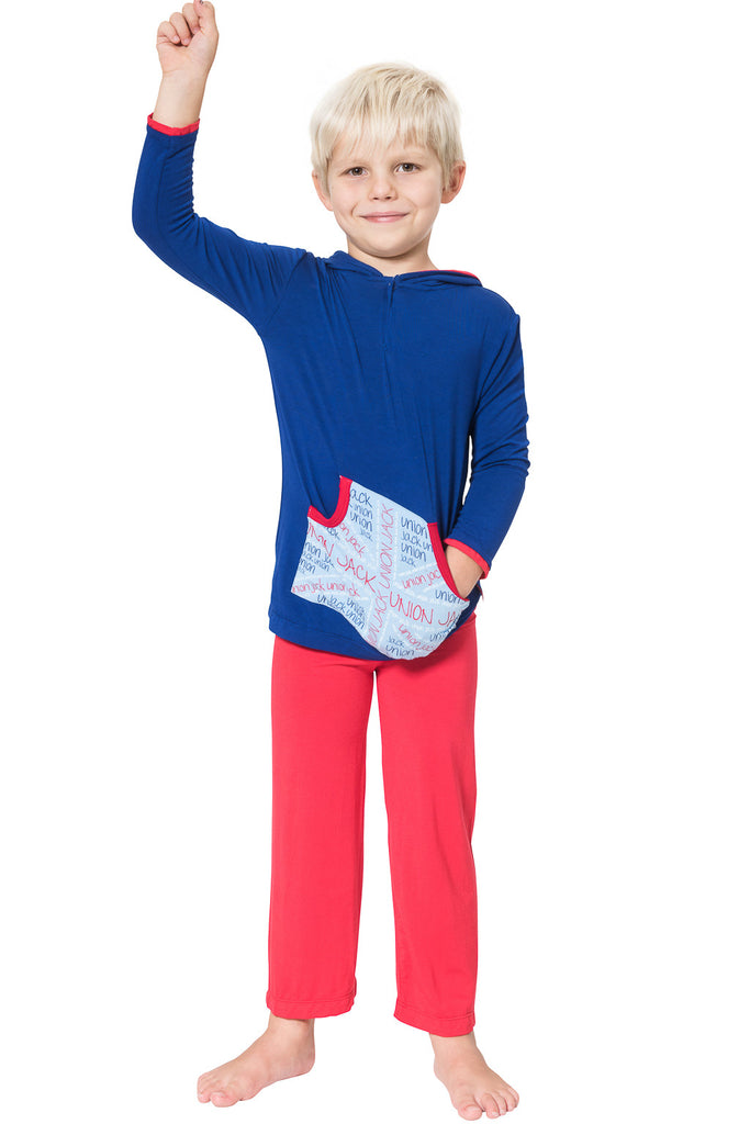 Bamboo yoga Pants - Red - SNUGALICIOUS BAMBOO