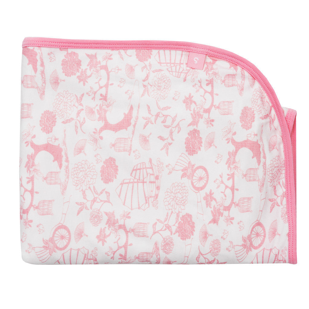 Gift set - Blanket/Hat/Bib - Oriental Girl - SNUGALICIOUS BAMBOO