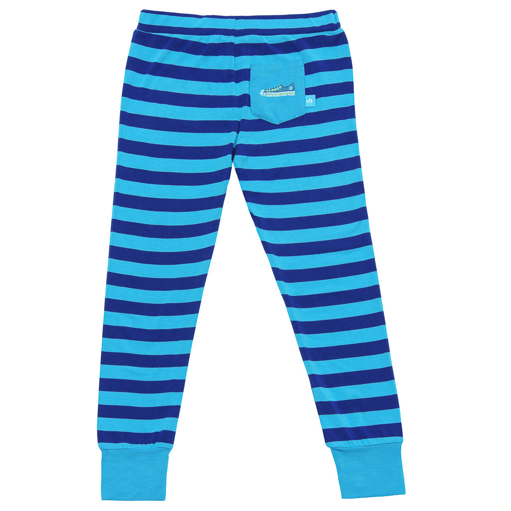 Bamboo long John Pyjamas - Jack's Sneakers - SNUGALICIOUS BAMBOO