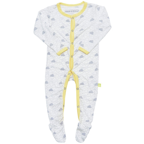 Bamboo sleep suit - Hannah's icecream print