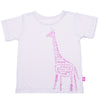 Bamboo short sleeve tee - Kiki the giraffe - SNUGALICIOUS BAMBOO