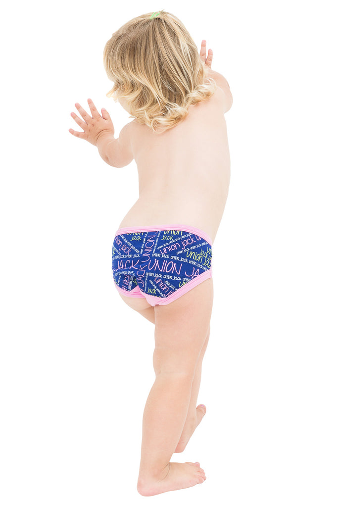 Bamboo comfy undies - Girls' - Brighty blighty - SNUGALICIOUS BAMBOO