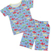 Bamboo short pyjamas - Hong Kong boy's print - SNUGALICIOUS BAMBOO