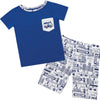 Bamboo short John Pyjamas - Busy Hong Kong - SNUGALICIOUS BAMBOO
