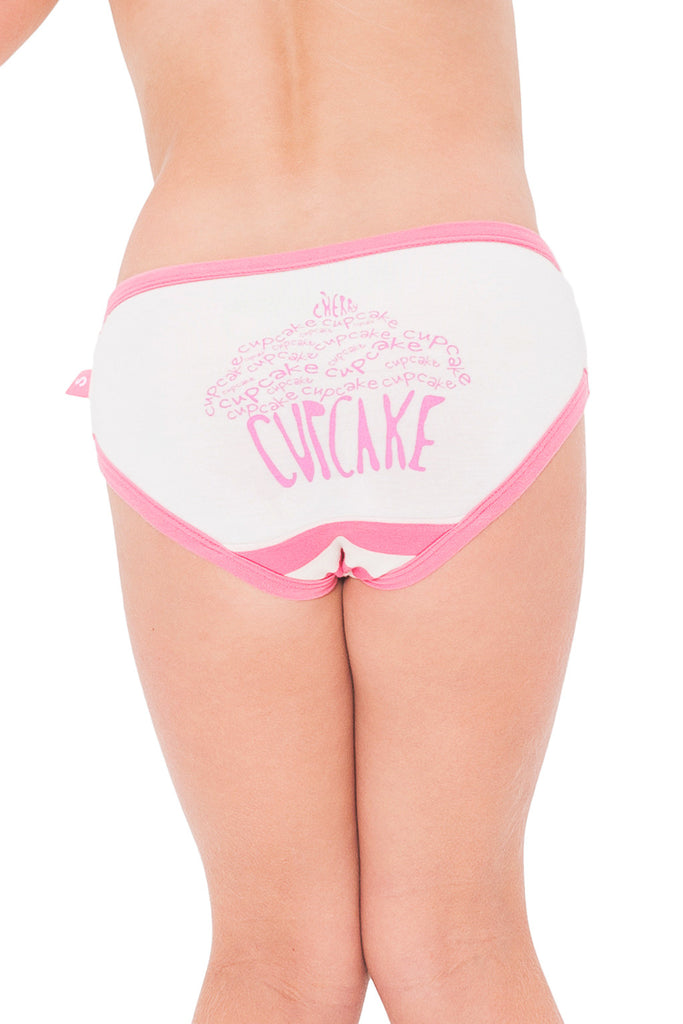 Bamboo comfy  undies - Girls - Thalia's cupcake - SNUGALICIOUS BAMBOO