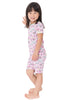 Bamboo short pyjamas Hong Kong Girl's print - SNUGALICIOUS BAMBOO