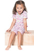 Bamboo short pyjamas Hong Kong Girl's print - SNUGALICIOUS BAMBOO