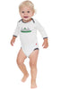 Bamboo long sleeve onesie - Sebastian's Star ferry - SNUGALICIOUS BAMBOO