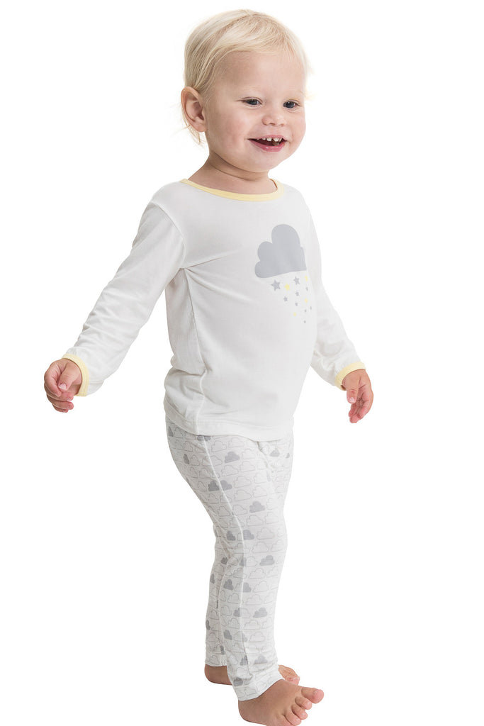 Bamboo play set - Unisex cloud print - SNUGALICIOUS BAMBOO