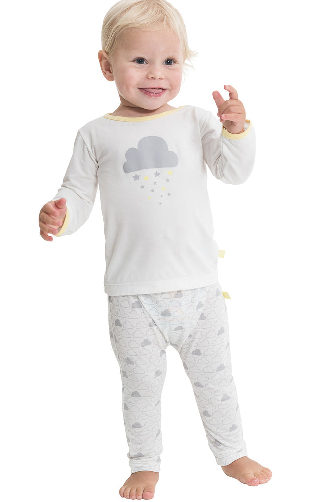 Bamboo play set - Unisex cloud print - SNUGALICIOUS BAMBOO