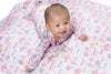 Bamboo baby blanket - Hong Kong print - Girls - SNUGALICIOUS BAMBOO