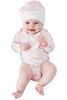 Bamboo baby dribble bib - Oriental girl - SNUGALICIOUS BAMBOO