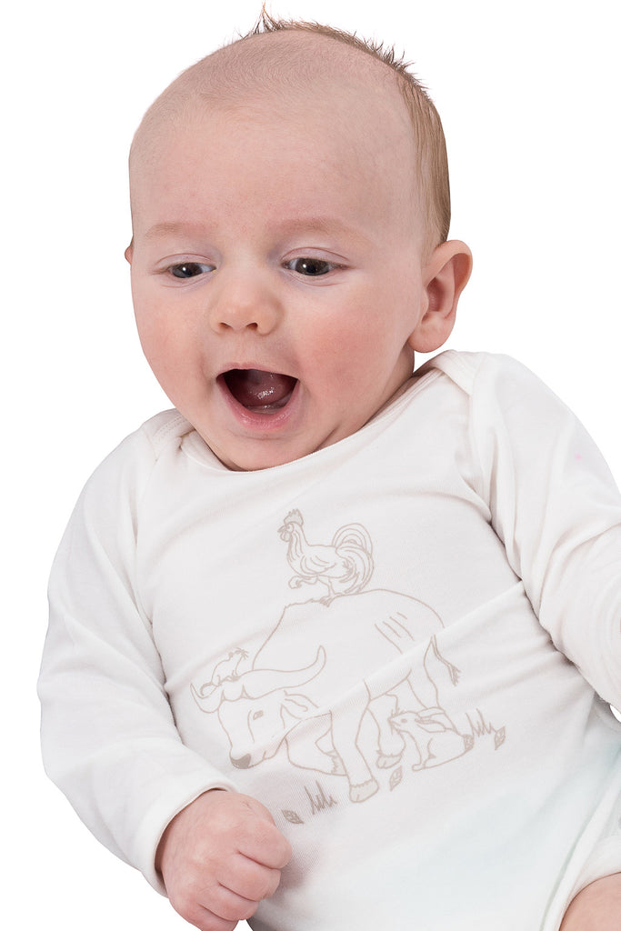 Gift set - Long sleeve onesie/Blanket - Zodiac - SNUGALICIOUS BAMBOO