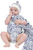 Bamboo baby blanket -  Busy Hong Kong - SNUGALICIOUS BAMBOO