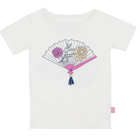 Bamboo short sleeve Tee Boy - Mini bus print