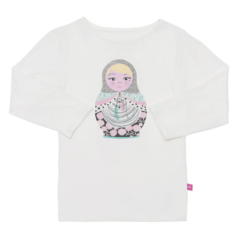 Bamboo short sleeve Tee Girl - Mrs Wong's fan