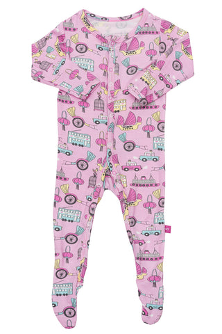 Bamboo sleep suit HK boy's print