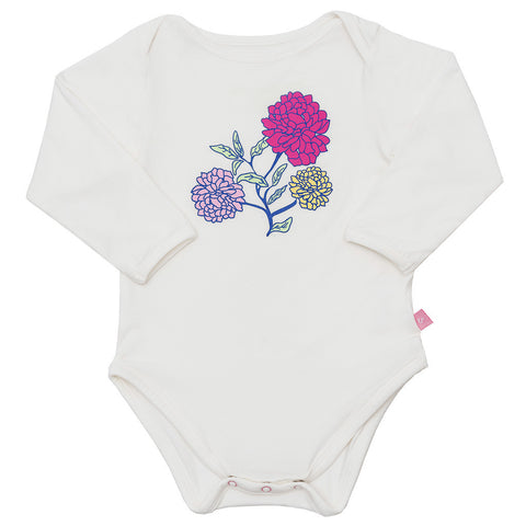 Bamboo long sleeve onesie - Zodiac