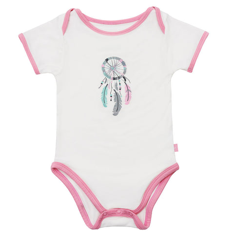 Bamboo onesie - short sleeve - Zodiac