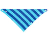 Bamboo baby dribble bib - Blue stripe - SNUGALICIOUS BAMBOO