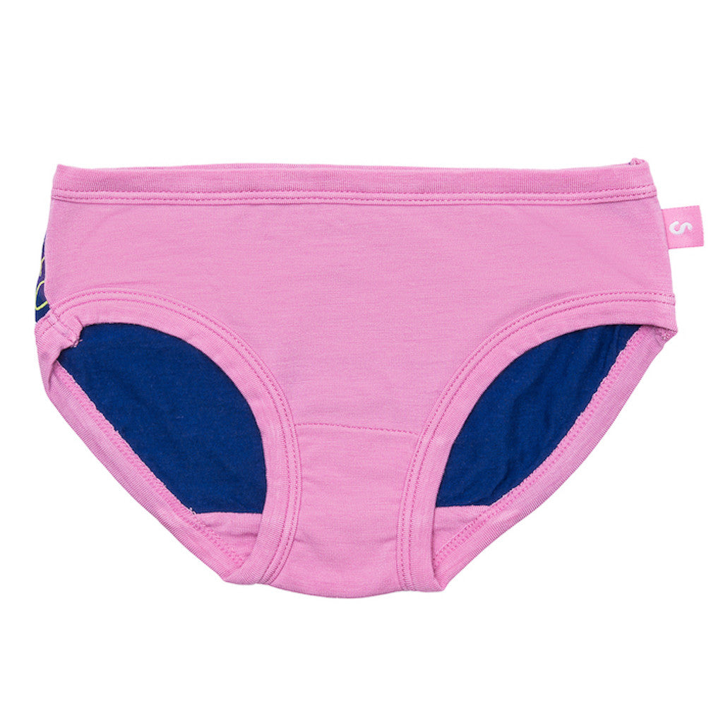 Bamboo comfy undies - Girls' - Brighty blighty - SNUGALICIOUS BAMBOO