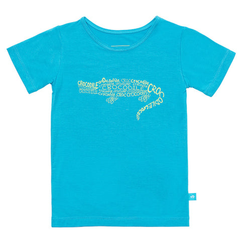 Bamboo short sleeve Tee Boy - Mini bus print