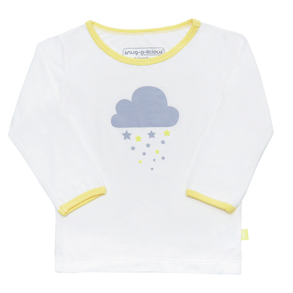 Bamboo play set - Unisex cloud print - SNUGALICIOUS BAMBOO