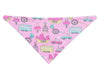 Bamboo baby dribble bib - Hong Kong Girls print - SNUGALICIOUS BAMBOO
