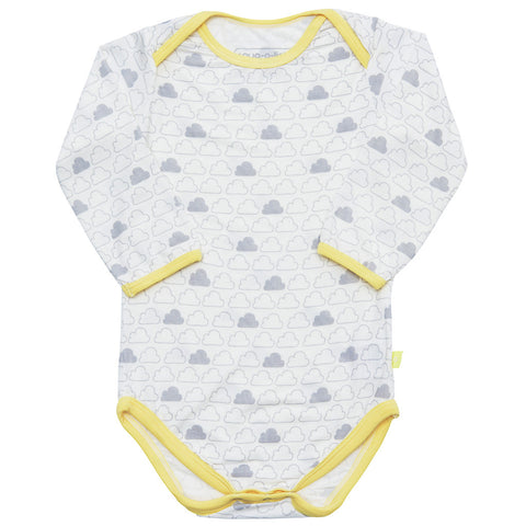 Bamboo baby hat - knot top style - Baby favourite things print