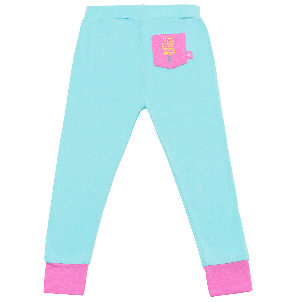 Bamboo long John Pyjamas- Pippa's popcicle - SNUGALICIOUS BAMBOO