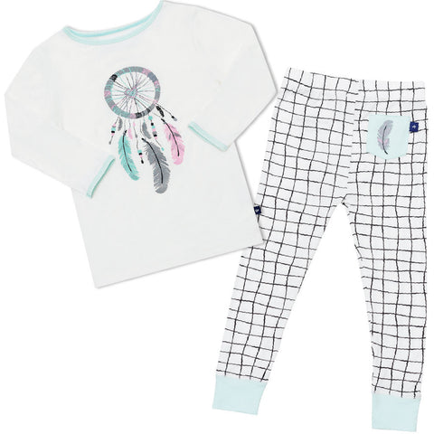 Bamboo long John Pyjamas - Lucy's Birdcage