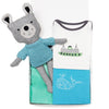 Star ferry and whale L/S onesie, knitted Harvey's Bear - $750