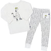 Bamboo long John Pyjamas - Lounge lizard - SNUGALICIOUS BAMBOO